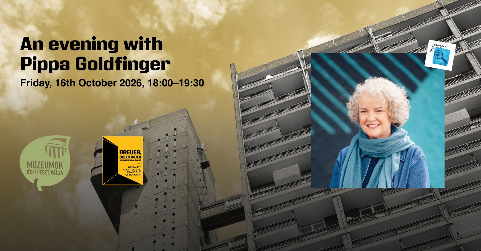 An evening with Pippa Goldfinger