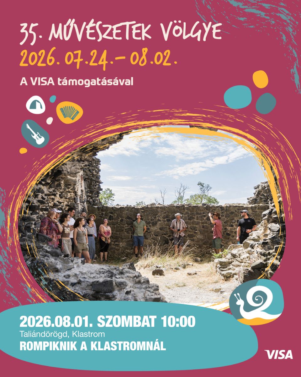 2026.08.01. szombat 10:00 Taliándörögd, Klastrom  Rompiknik a klastromnál 