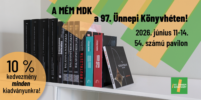 A MÉM MDK is ott lesz a 97. Ünnepi Könyvhéten