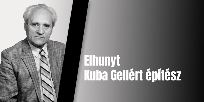 Elhunyt Kuba Gellért