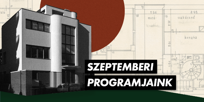Szeptemberi programjaink a Walter Rózsi-villában!