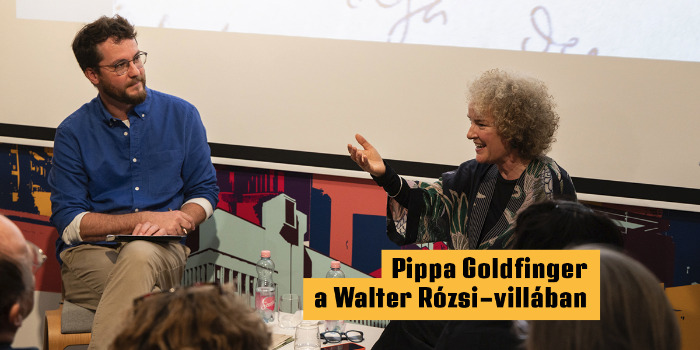 Pippa Goldfinger a Walter Rózsi-villában