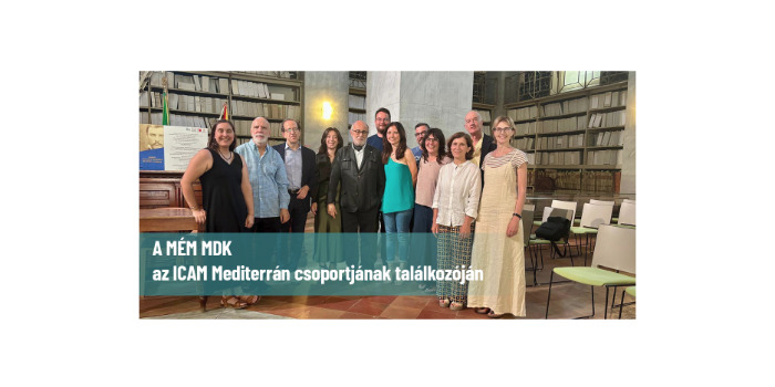 A MÉM MDK az ICAM Mediterrán csoportjának találkozóján