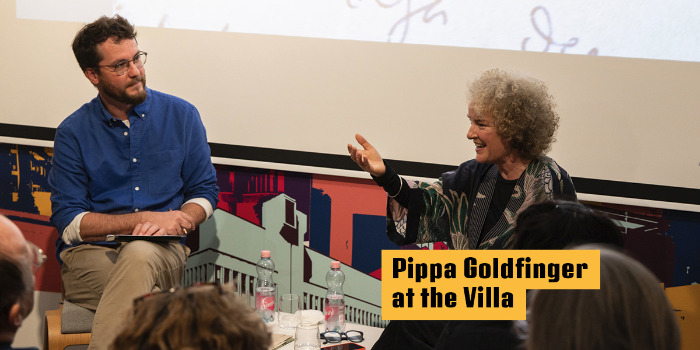 Pippa Goldfinger at the Villa