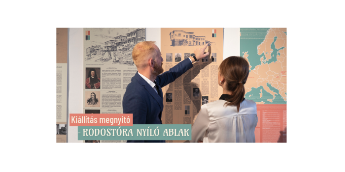 Kiállítás megnyitó - Rodostóra nyíló ablak