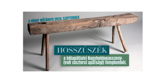 A hónap műtárgya – 2024. szeptember