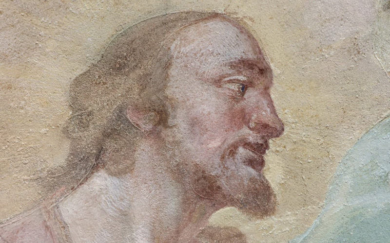Zalaegerszeg, Krisztus a farizeus házában, részlet