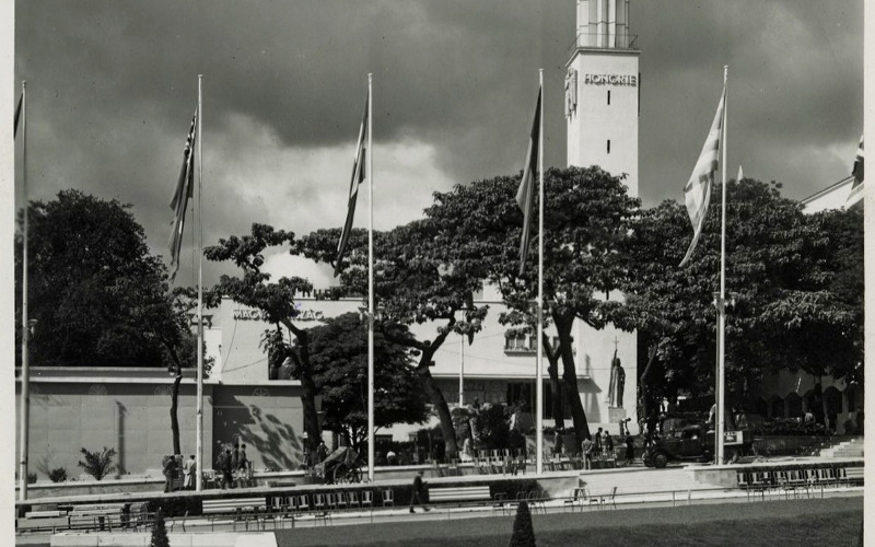 A párizsi világkiállítás magyar pavilonja, 1937. MÉM MDK Magyar Építészeti Múzeum