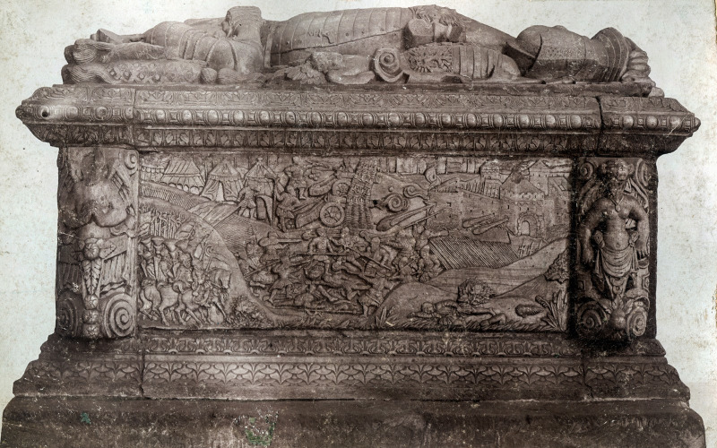 Gyulafehérvár, székesegyház, János Zsigmond síremléke (MÉM MDK, Műemlékvédelmi Dokumentációs Központ, Fotótár, ltsz. 016.567P)