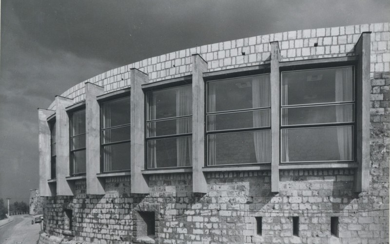 Citadella Turistaszálló, Budapest. 1963. Forrás: M. Hejhál Éva Ybl-mappája, MÉM MDK Magyar Építészeti Múzeum