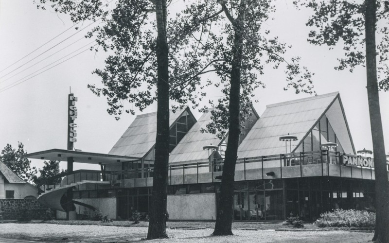 Hejhál Éva: Delta Étterem, Balatonmáriafürdő. 1969. Forrás: M. Hejhál Éva Ybl-mappája, MÉM MDK Magyar Építészeti Múzeum