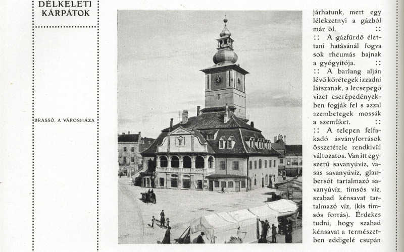 szerk. Káin Ábel: Magyarország, Budapest, Magyar Kir. Államvasutak Igazgatósága, 1909., 97. oldal 