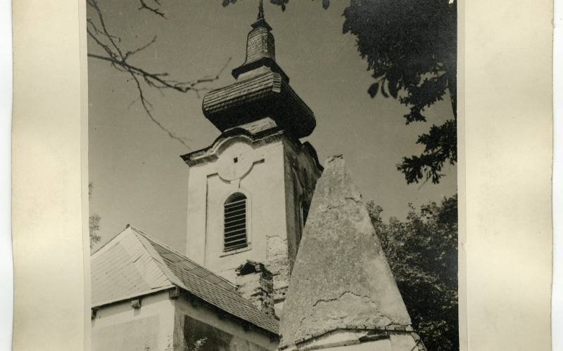 Alsópetény, Werbőczy-emlékmű, Lux Kálmán felvétele, év nélkül, 009.189P MÉM MDK Fotótár. 