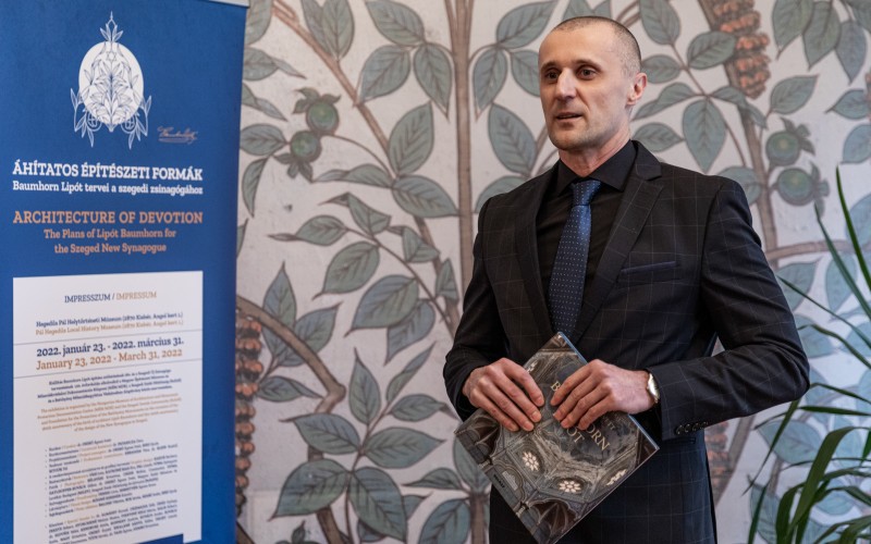 Riez Gyula, a Batthyány Műemlékegyüttes Védelmében Alapítvány kuratóriumi elnöke megnyitóbeszéde