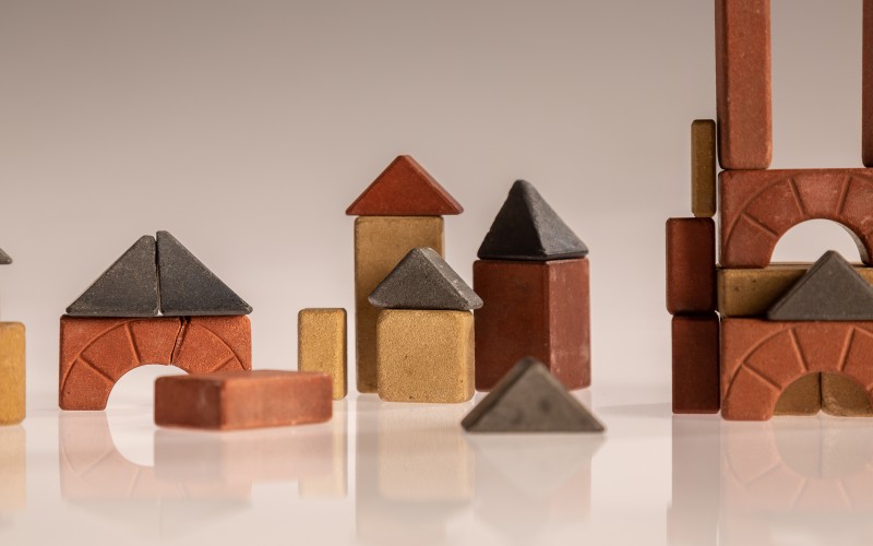 Richter-féle Anker kőépítő szett. Magántulajdon