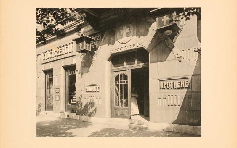 Budapest (V. ker.), Vámház körút 8. – [Márkus Géza építész?], [190?]