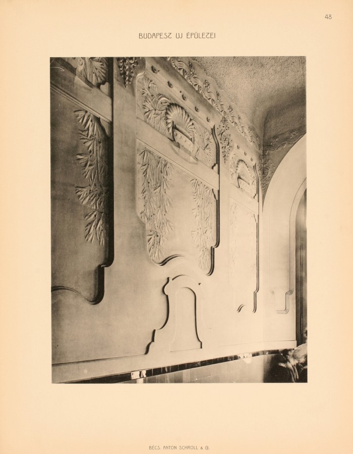 Budapest (XIV. ker.), Thököly út 46. – ifj. Nagy István építész, 1905–1906. Lépcsőház
