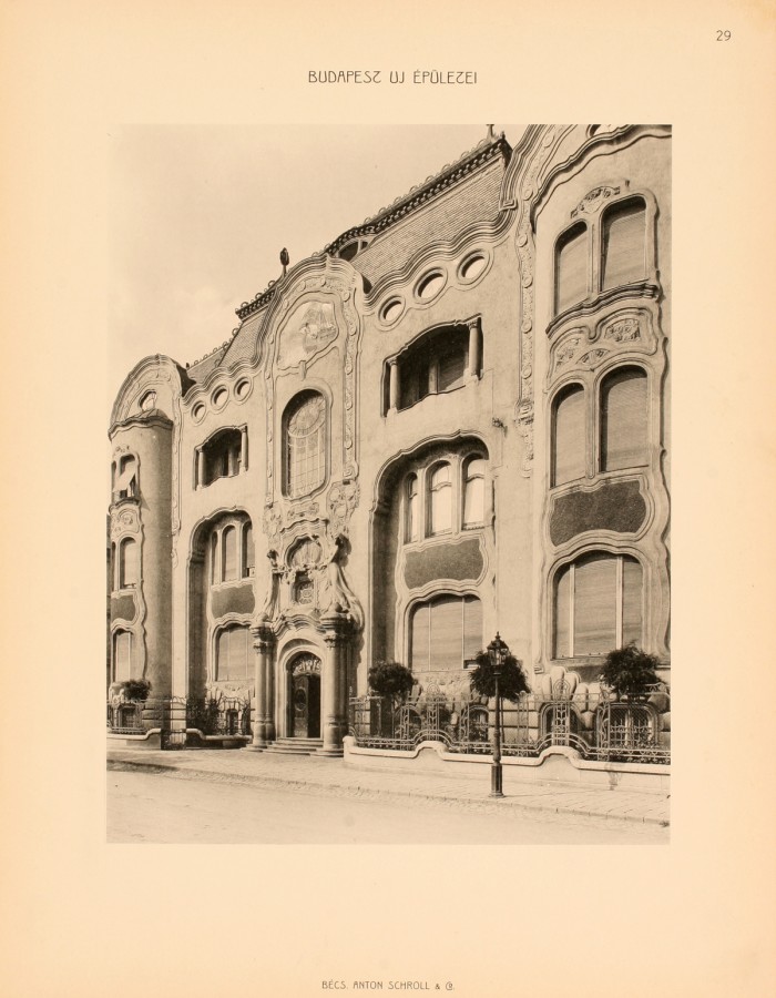 Budapest (VI. ker.), Munkácsy Mihály u. 23. – Kőrössy Albert Kálmán építész, 1904 (Sonnenberg-ház)