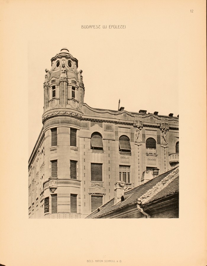 Budapest (VI. ker.), Hajós u. 25. – Fodor Gyula építész, 1905–1906 (Napóleon-udvar)