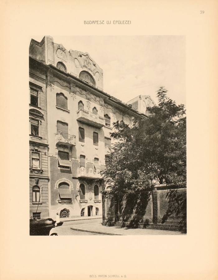 Budapest (VIII. ker.), Szűz u. 5-7. – ifj. Nagy István építész, 1906–1907