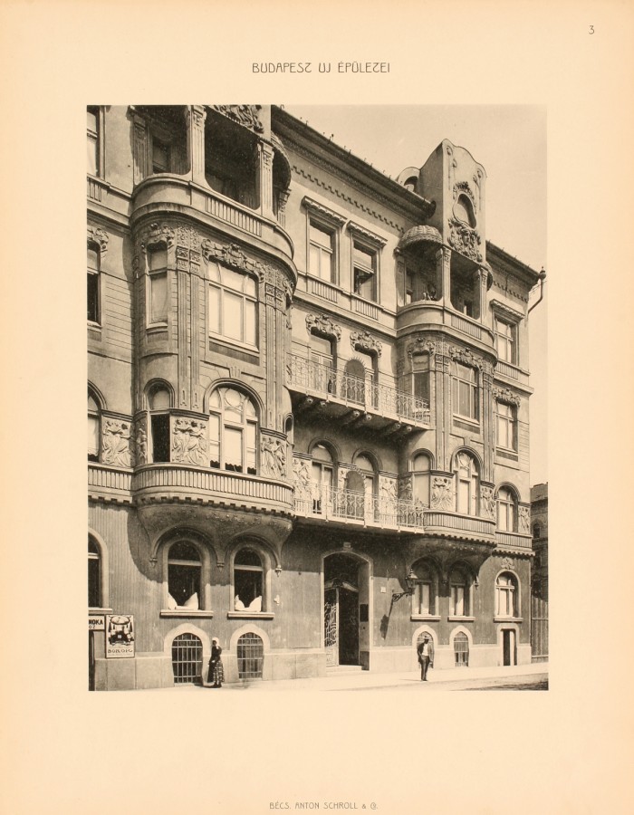 Budapest (VII. ker.), István u. 18. – Bán Dezső építész, 1906–1907