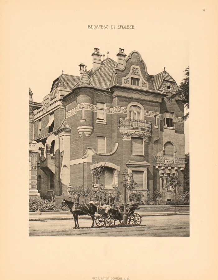 Budapest (VI. ker.), Dózsa György út (régen Aréna) 100. – Benes Imre építész, 1903