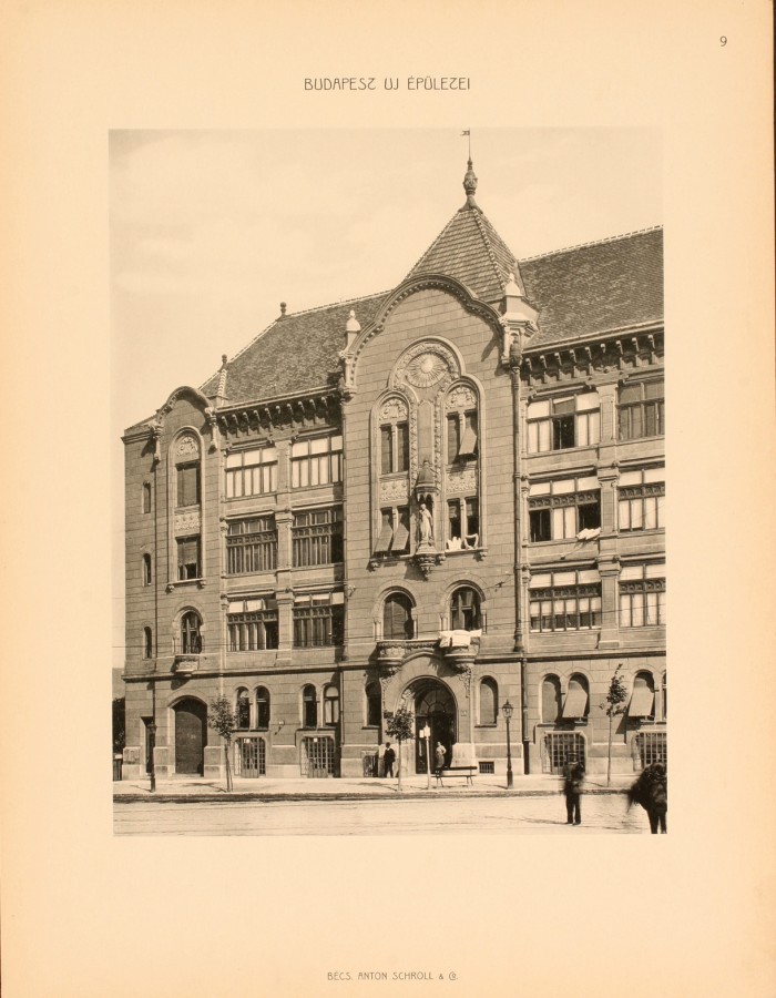 Budapest (XI. ker.), Móricz Zsigmond körtér 2. – Fischer József építész, 1906