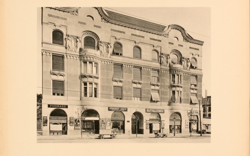 Budapest (XI. ker.), Bartók Béla út 33. (régen Fehérvári út 31.) – Fischer József és Detoma Alfonz építészek, 1906 (Strelinger-ház)
