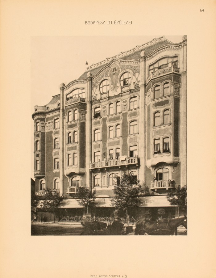 Budapest (VII. ker.), Thököly út 27. – Schütz Rezső építész, 1904–1905 (Schanzer-ház)