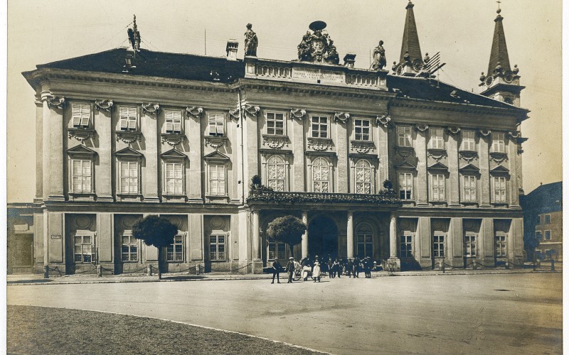 Szombathely, püspöki palota, Sigmund Weimersheimer, 1913, Fotótár ltsz. 240.506P