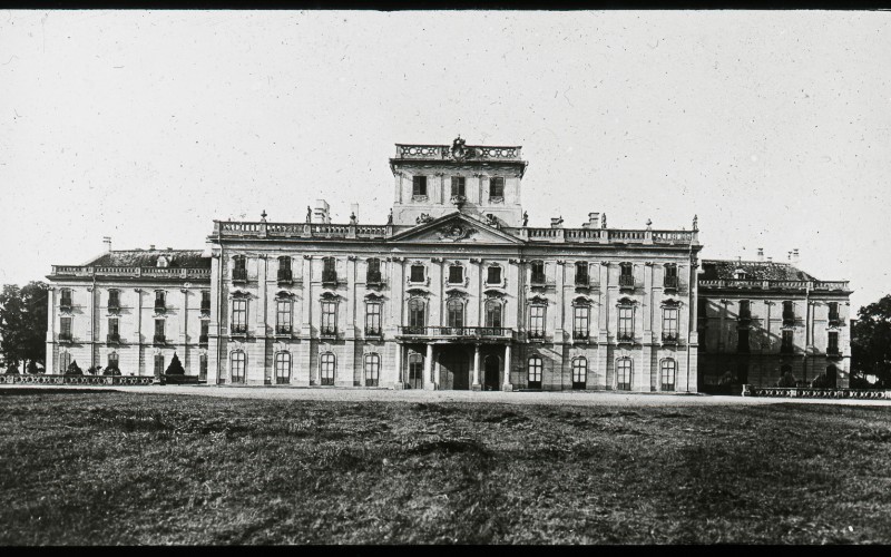 Fertőd, Eszterházy-kastély, Uránia Szemléltető Taneszközök Gyára, 1920-as évek, Fotótár ltsz. 000.968DP