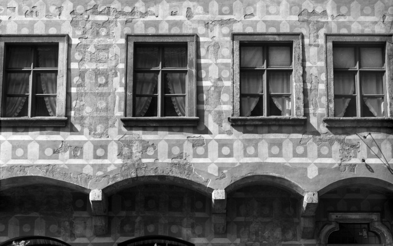 Budapest, Tárnok utca 14. helyreállítás után, (szerző és év nélkül) MÉM MDK Fotótár ltsz. 168.032N