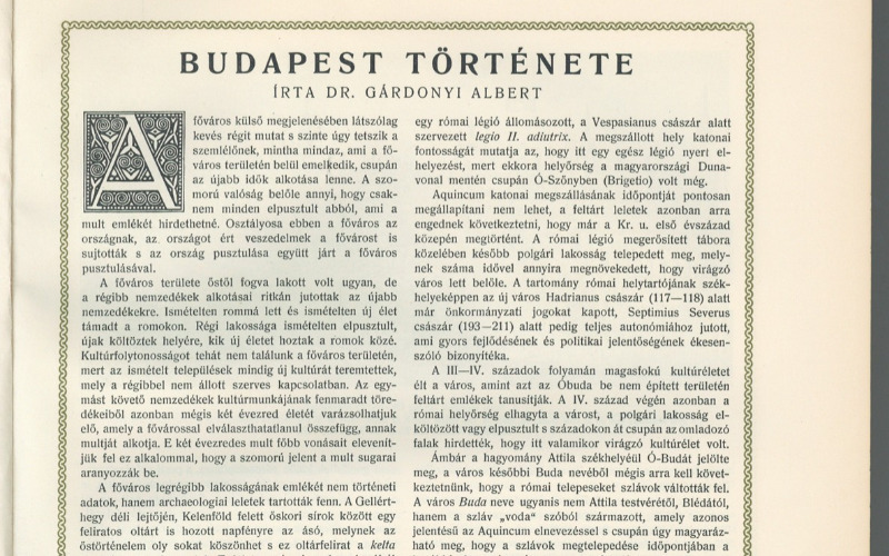 Budapest műemlékei