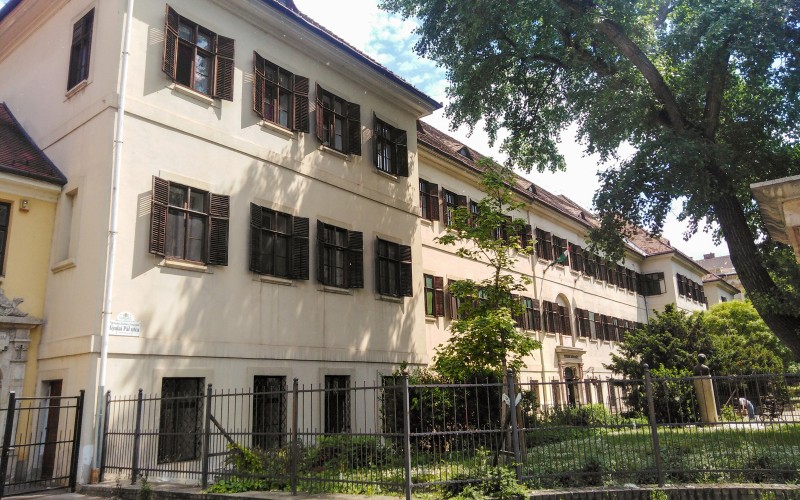 Szent Rókus Kórház Gyulay Pál utcai homlokzata, fotó: Dávid Eszter