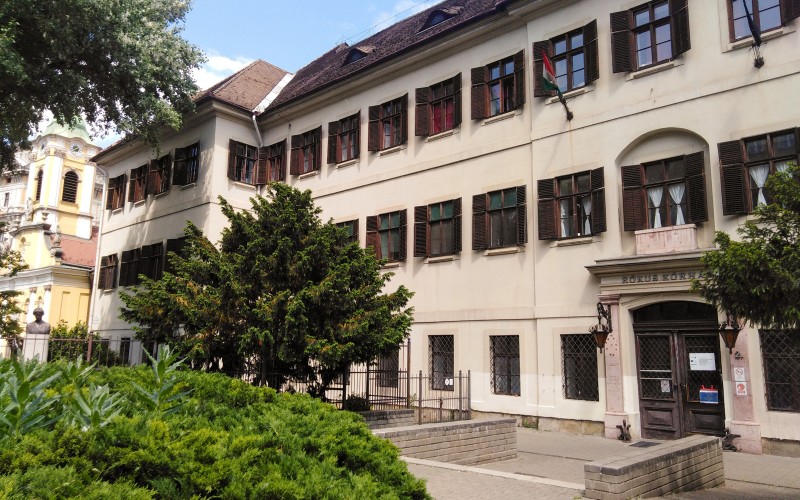 Szent Rókus Kórház Gyulay Pál utcai homlokzata, fotó: Dávid Eszter