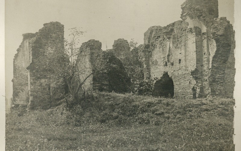 Rádpuszta, romtemplom. Tandor Ottó, 1908. MÉM MDK, Fotótár ltsz. 018.419P