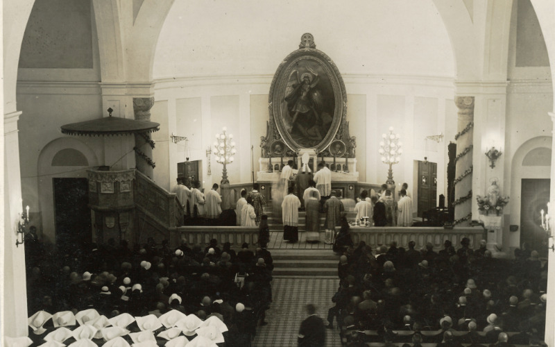 A templom felszentelési ünnepsége, 1930, Foerk Ernő hagyatéka, MÉM MDK, Múzeumi Osztály, ltsz.: 70.499