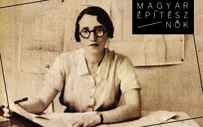 Magyar Építész Nők – a képen Langer (Lendvay) Márta színésznő, építészként az 1930-as években. Forrás: Arcanum