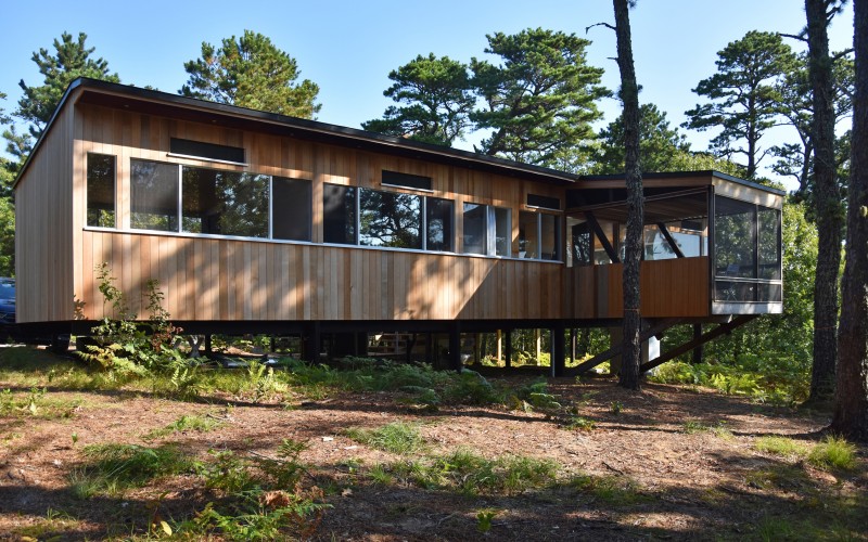 Breuer Marcell nyaralója, Wellfleet, Cape Cod, Massachusetts. Fotó: Sebestyén Ágnes Anna, 2025. szeptember
