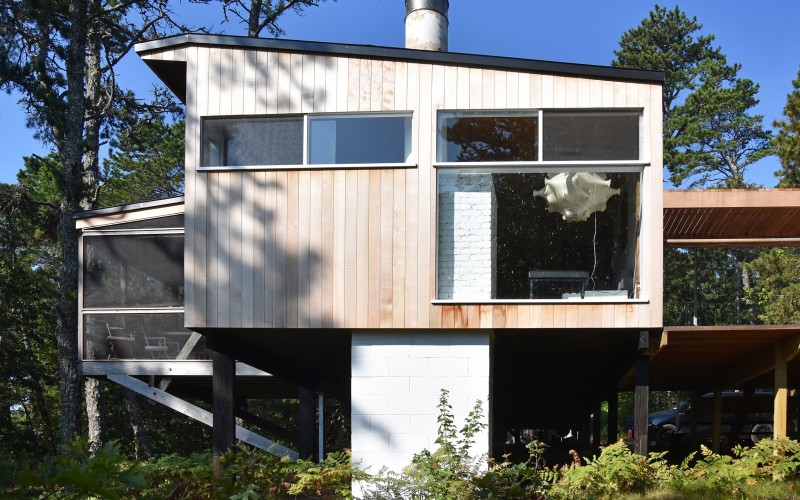 Breuer Marcell nyaralója, Wellfleet, Cape Cod, Massachusetts. Fotó: Sebestyén Ágnes Anna, 2025. szeptember