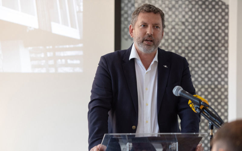 Dr. Almássy Kornél, a MÉM MDK igazgatója. Fotó: F. Tóth Gábor, MÉM MDK