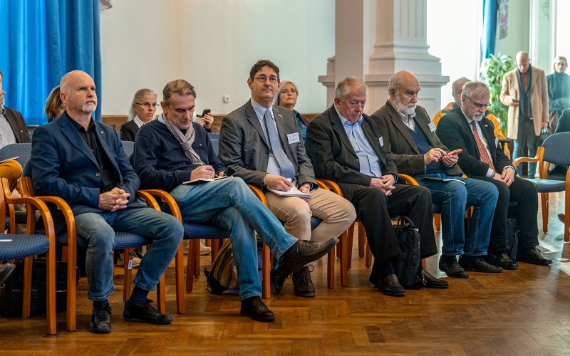 A plenáris előadások felszólalói (fotó: Róth Zsigmond)