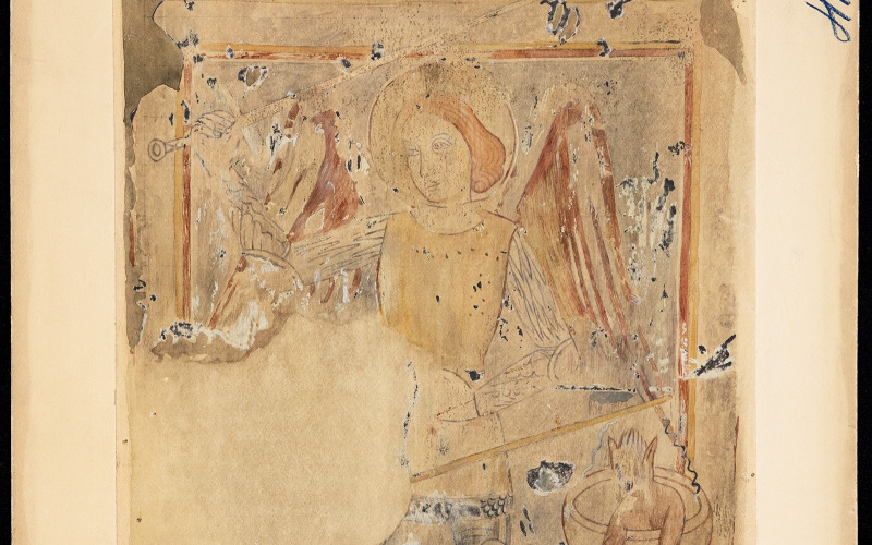 Süvete, római katolikus templom, Szent Mihály, 1907. (MÉM MDK, Tervtár, ltsz. FM 548)