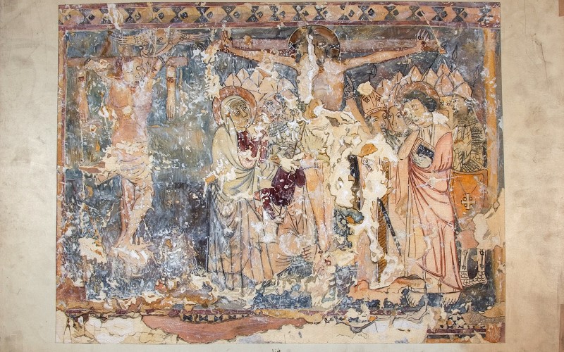 Magyarvista, református templom, Keresztrefeszítés, 1913. (MÉM MDK, Tervtár, ltsz. FM 622)