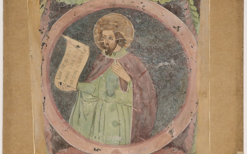 Szalonna, református templom, próféta, 1922. (MÉM MDK, Tervtár, ltsz. FM 558)