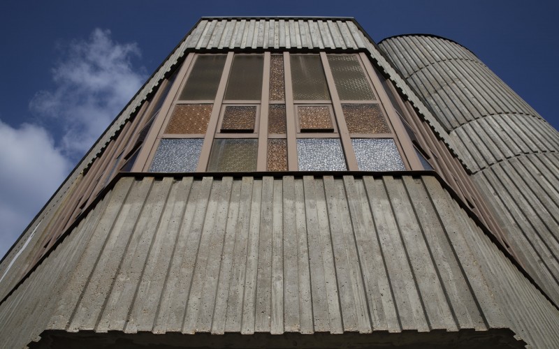 Szentlélek római katolikus templom, Nemeshetés. Tervező: Török Ferenc. 1973-1976. © MÉM MDK, fotó: F. Tóth Gábor, 2025