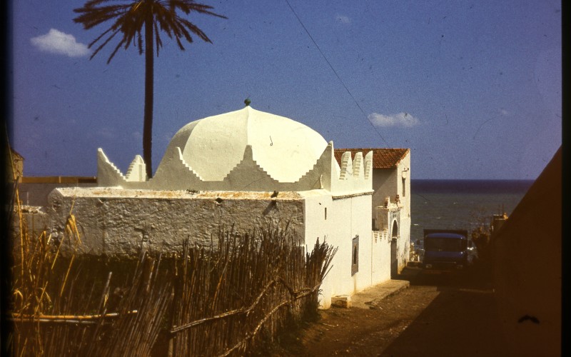 Sidi Brahim Marabout szentély Cherchellben. Fénykép készítője: Polónyi Károly, 1976