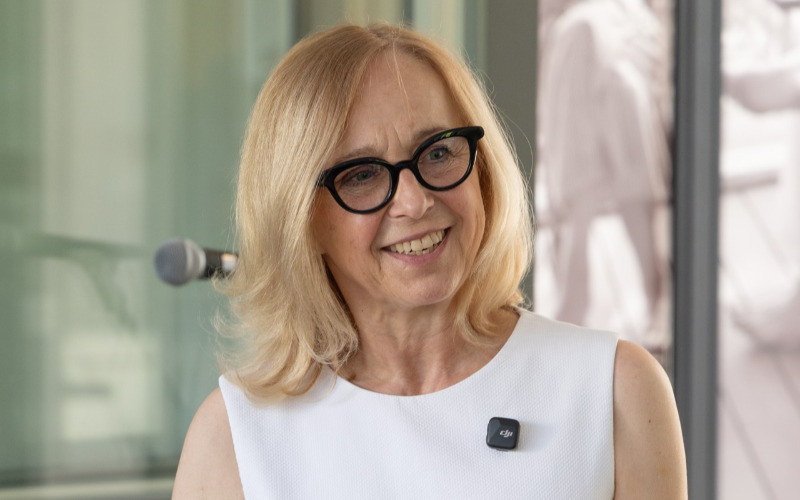 Henrieta Moravčíková előadása a Walter Rózsi-villában, 2026. május 20. Fotó: Hack Róbert, MÉM MDK