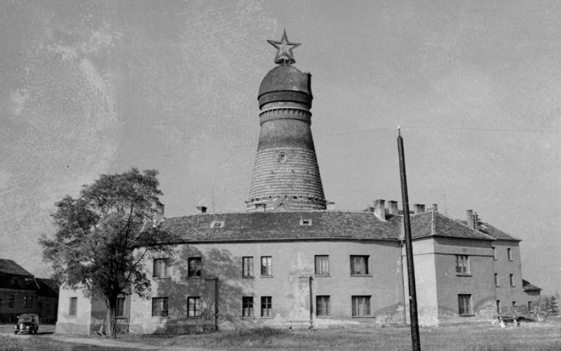 Sopron, Rozália u. 3., szélmalom, ismeretlen szerő, 1950 körül, ltsz.: 055.733aN