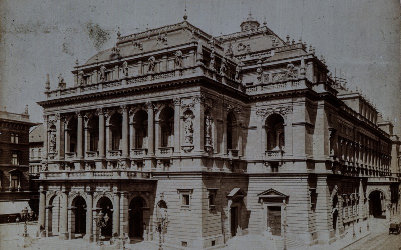 Operaház. Ybl Miklós, 1874-1884. Erdélyi Mór felvétele MÉM MDK Fotótár 169.591N